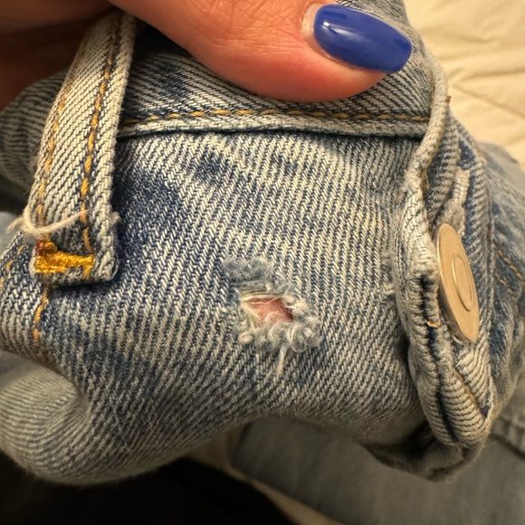 Princess Polly asymmetrical jeans - Picture 5 of 5